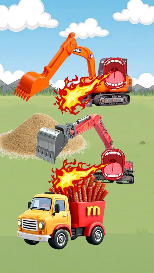 流行挖机游戏分享，多款含常见工程用车玩法超丰富