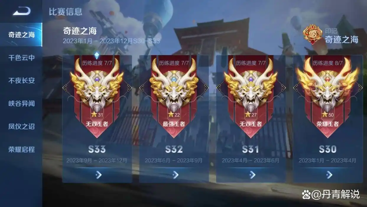 王者荣耀新赛季什么时候开始