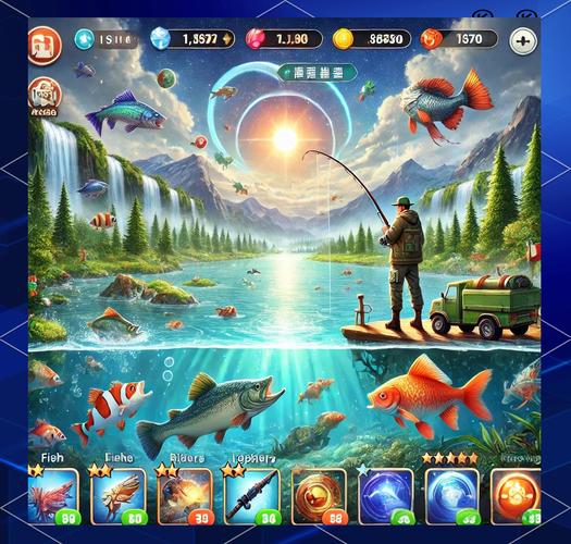 好玩的手游钓鱼游戏