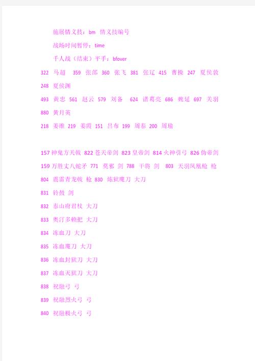 三国群英传1秘籍