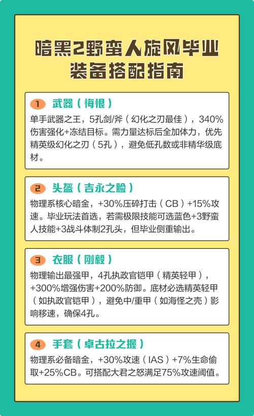 暗黑2野蛮人加点