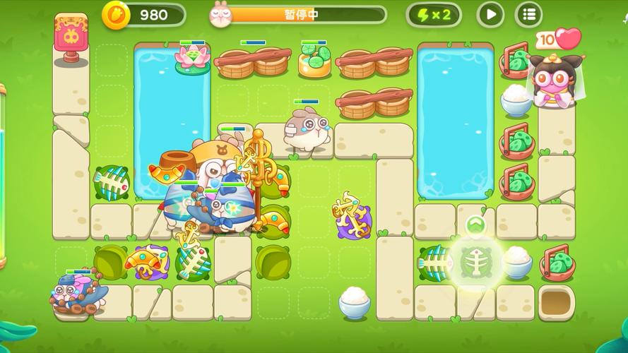 保卫萝卜4白萝卜传奇40关攻略