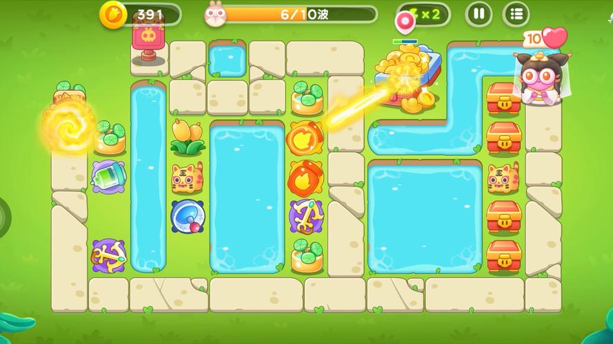 保卫萝卜4白萝卜传奇40关攻略