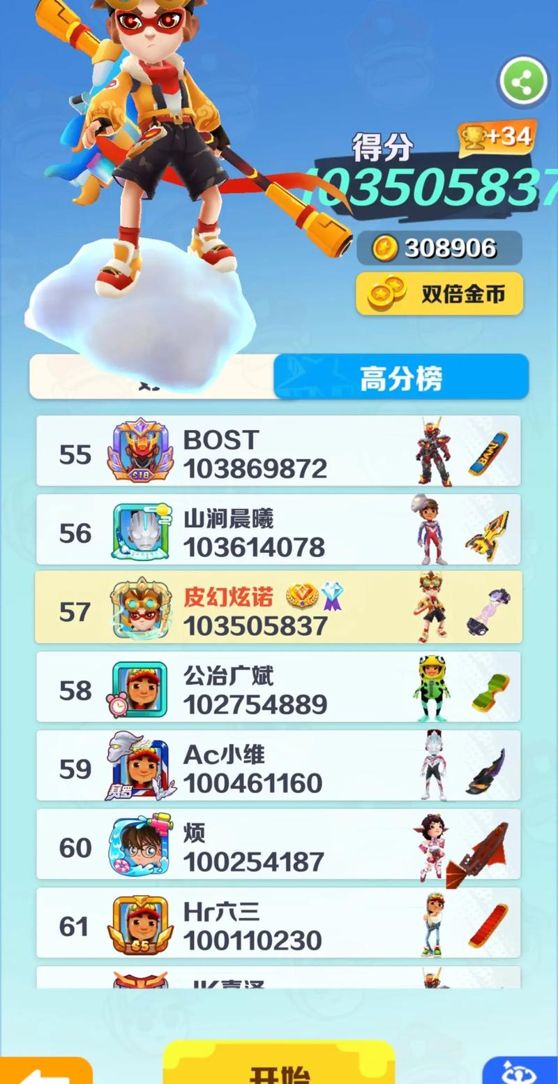 地铁跑酷小游戏