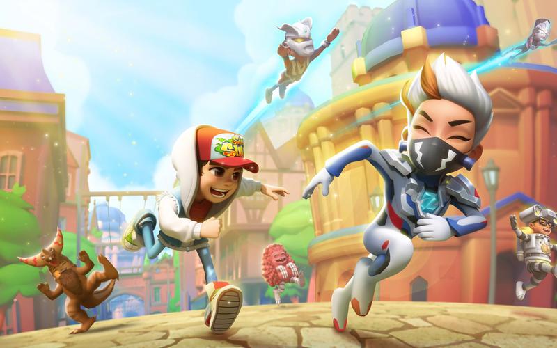 地铁跑酷小游戏