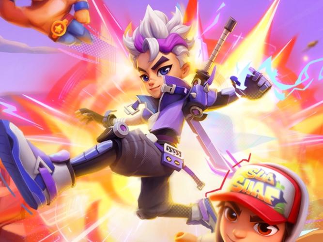 地铁跑酷小游戏