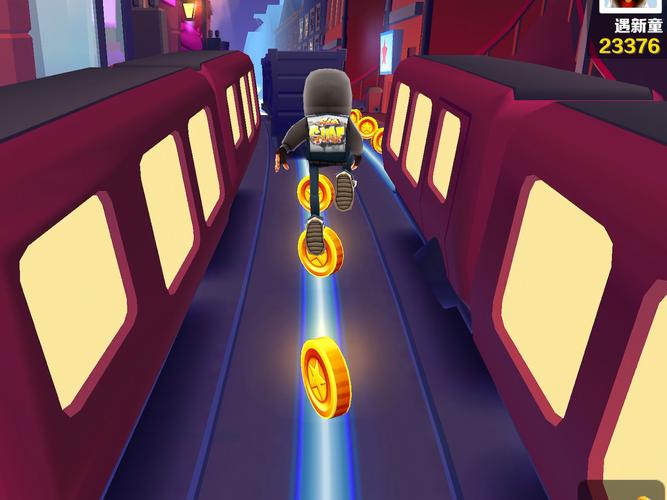 地铁跑酷小游戏