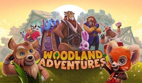 森林大冒险闯关游戏 组队躲障碍比技术