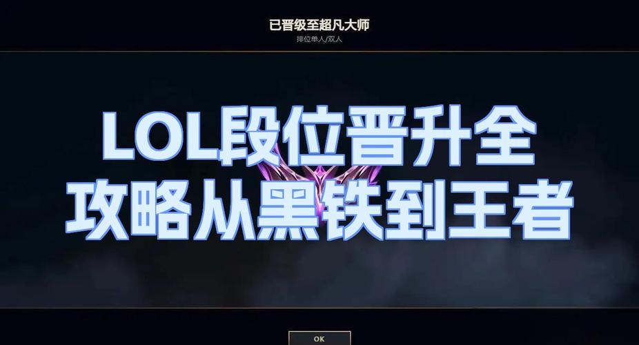 LOL手游段位级别图
