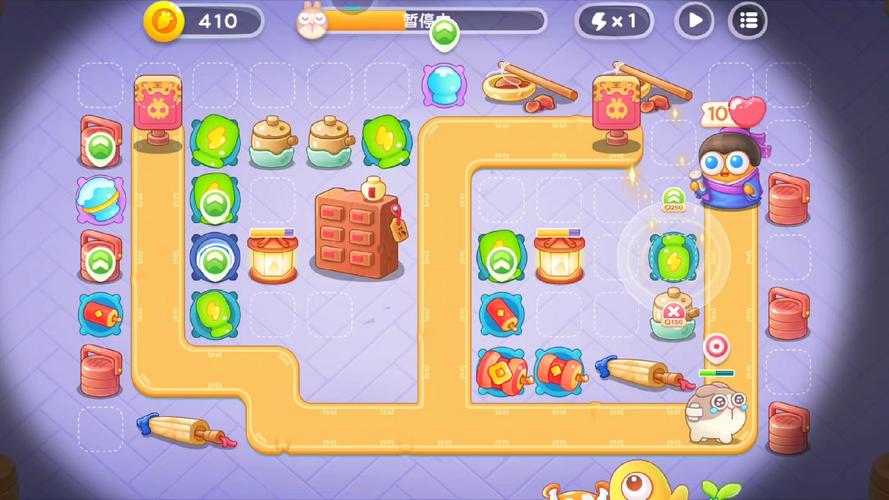 保卫萝卜4白萝卜传奇18关攻略