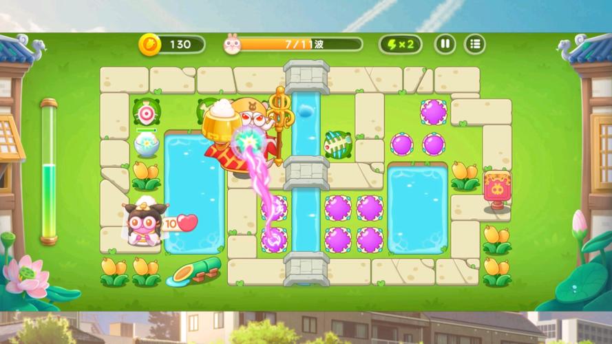 保卫萝卜4白萝卜传奇18关攻略