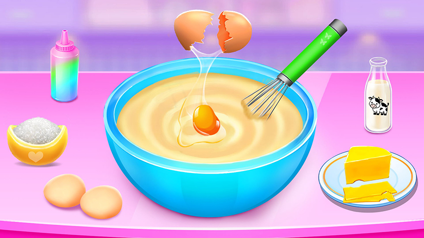 彩虹蛋糕制作腾讯版游戏截图