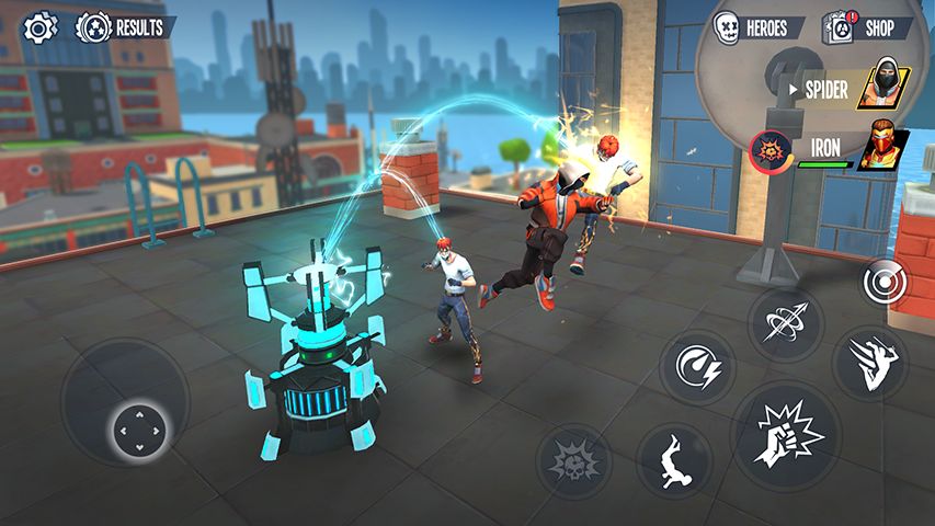 超级蜘蛛英雄腾讯版游戏截图