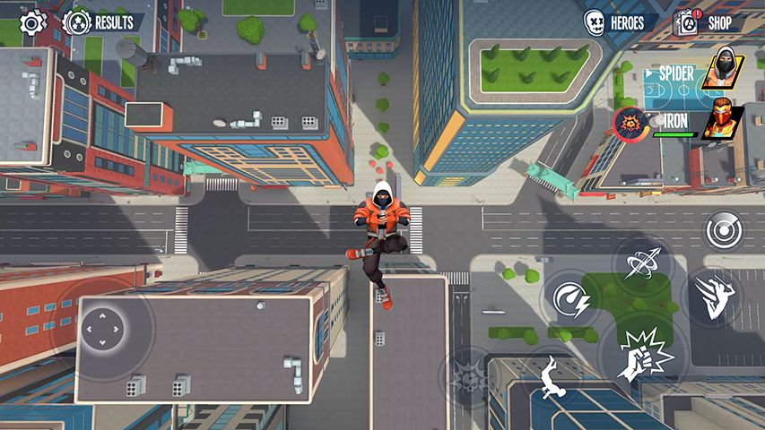 超级蜘蛛英雄腾讯版游戏截图