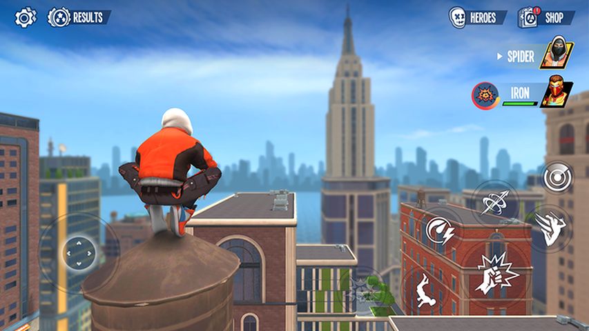 超级蜘蛛英雄腾讯版游戏截图