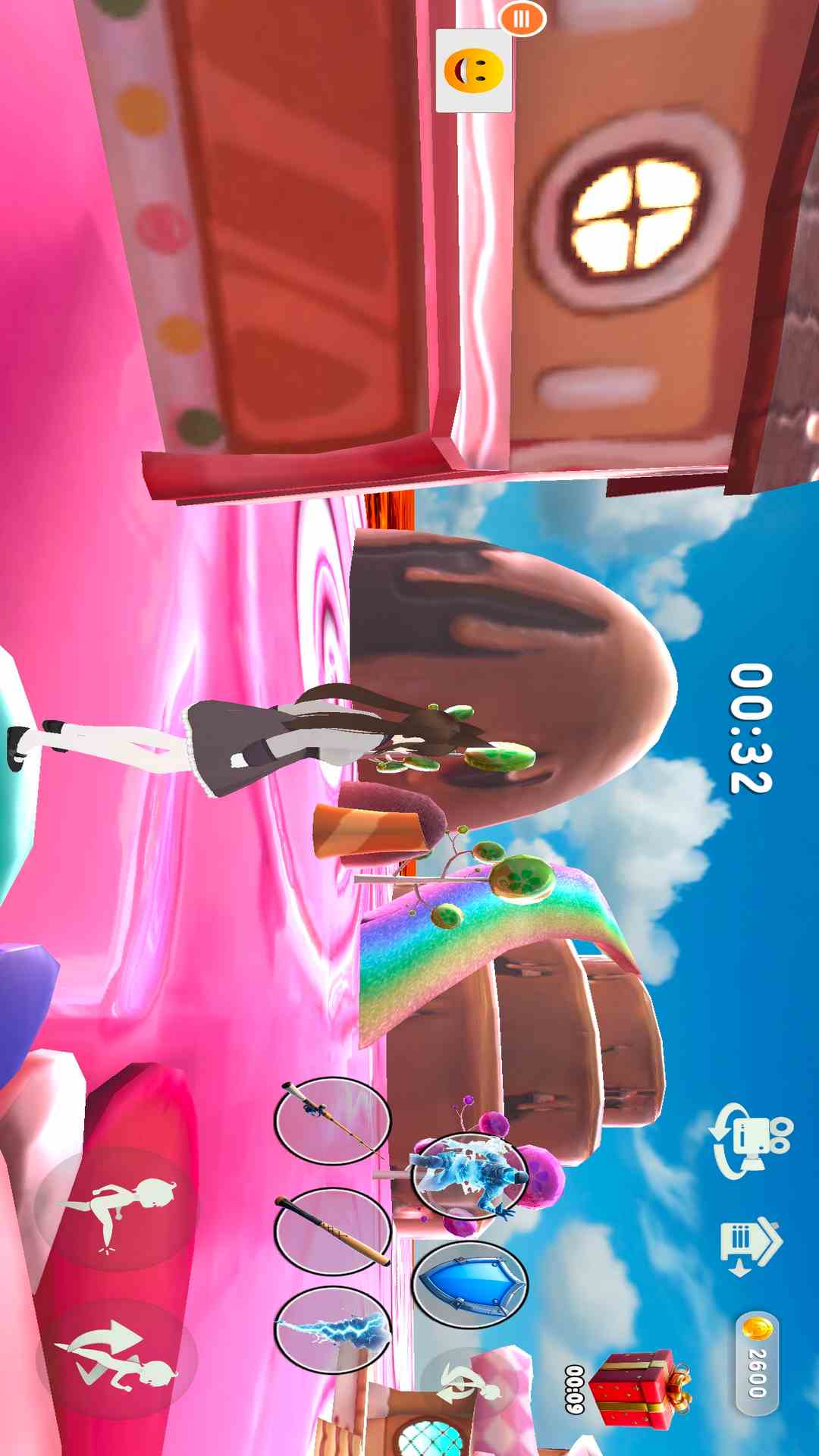 动漫女孩跑步腾讯版游戏截图