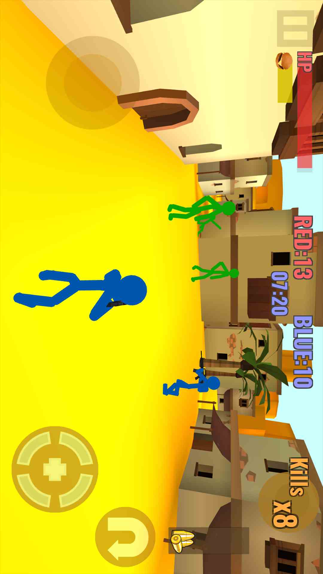 火柴人僵尸突袭腾讯版游戏截图