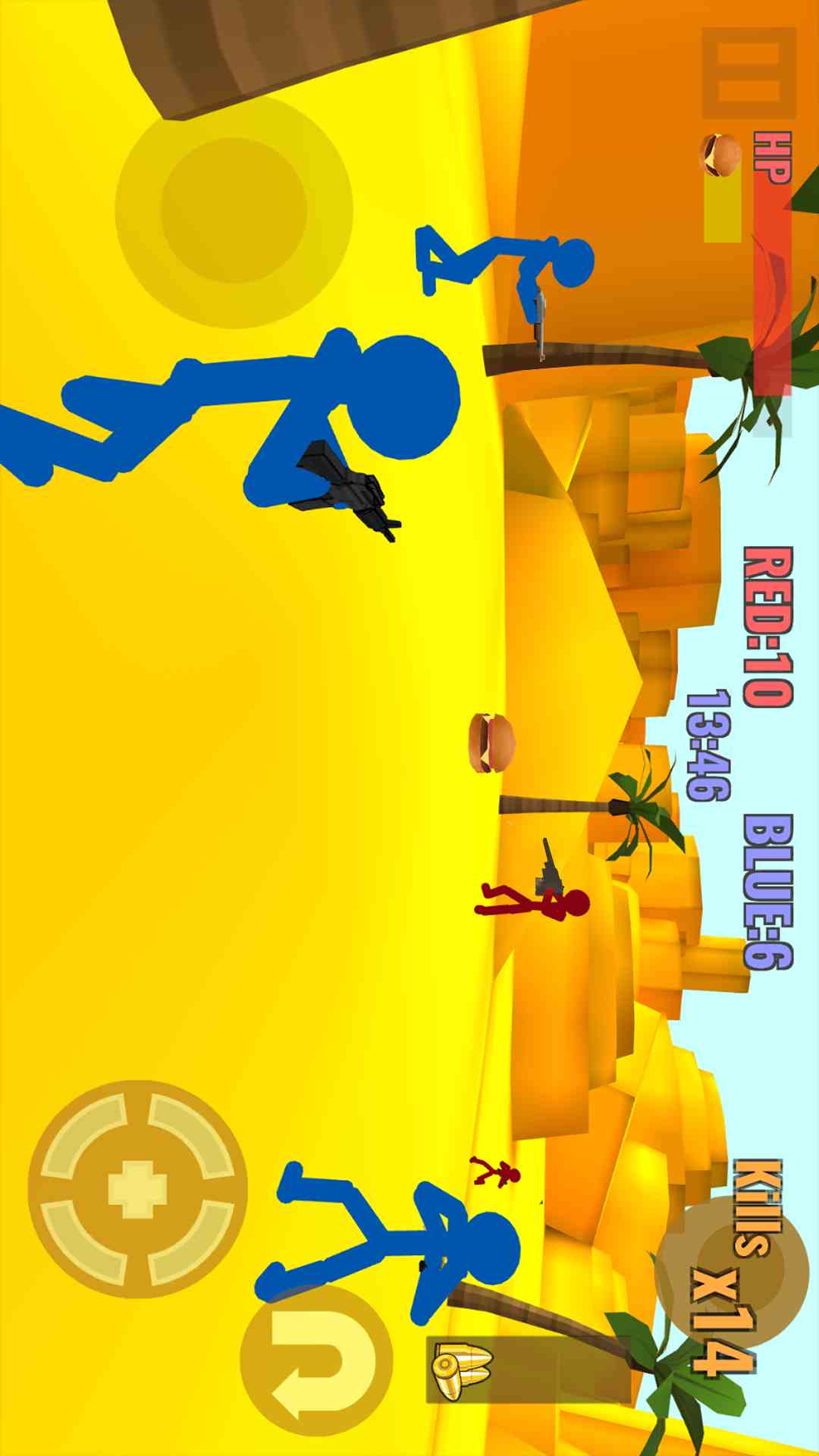 火柴人僵尸突袭腾讯版游戏截图