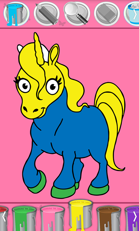 小公主苏菲亚爱画画游戏截图