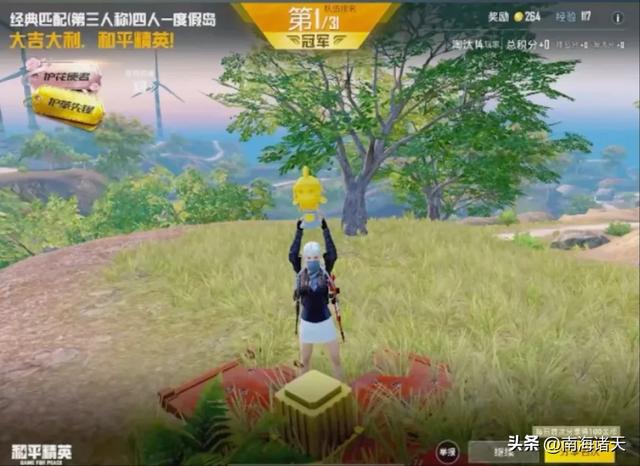 和平精英吃鸡