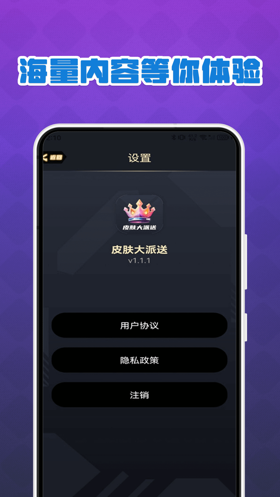 皮肤大派送下载介绍图