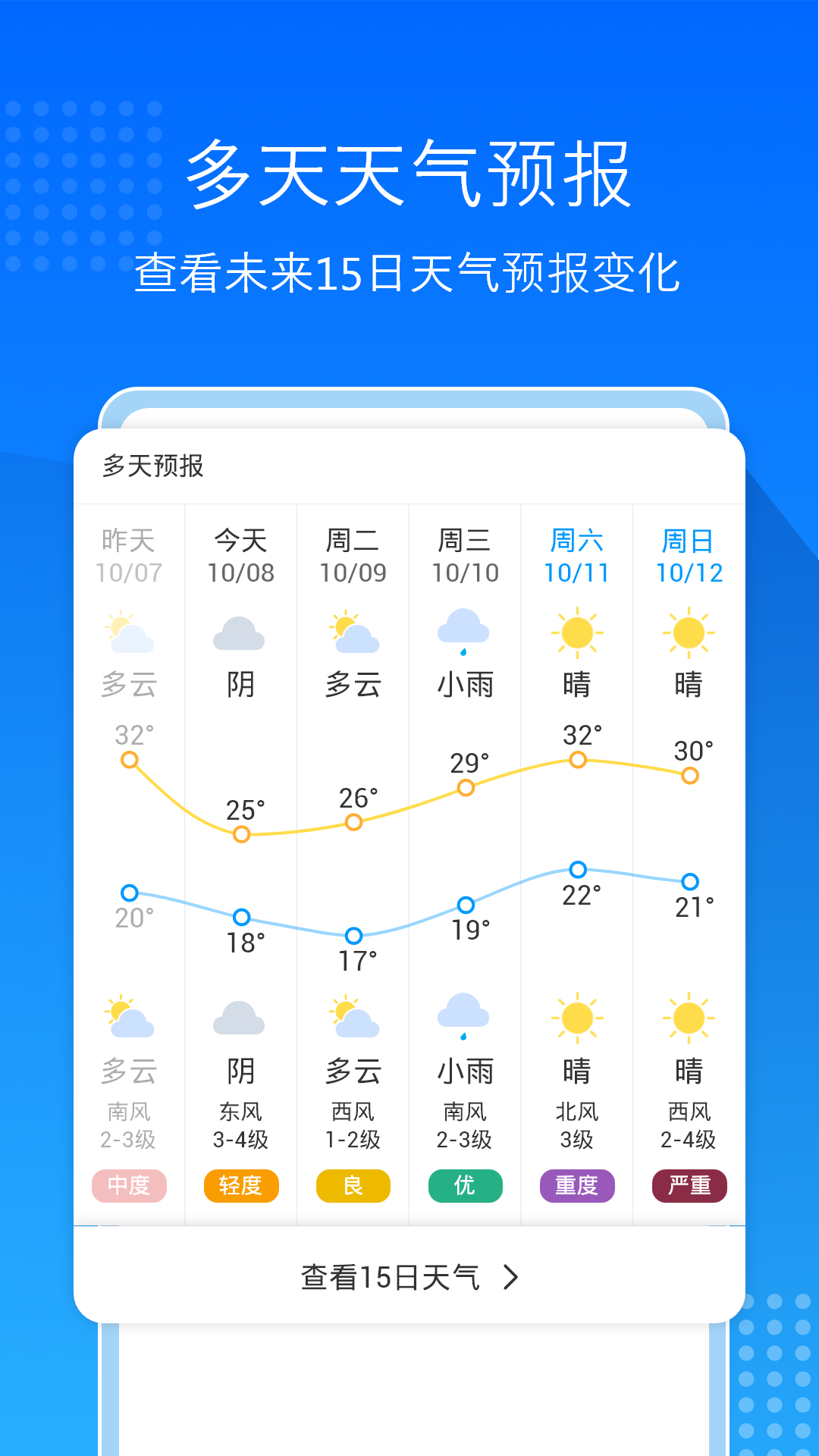 天气预报通app截图