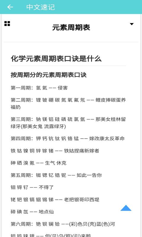 元素周期表app截图